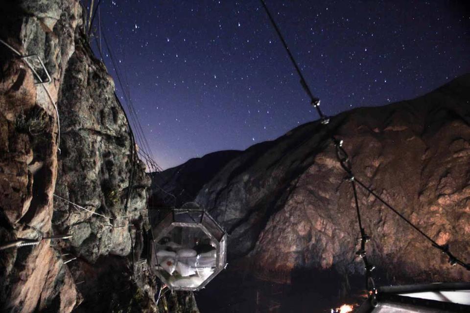 Skylodge Adventure Suites Urubamba Exterior foto